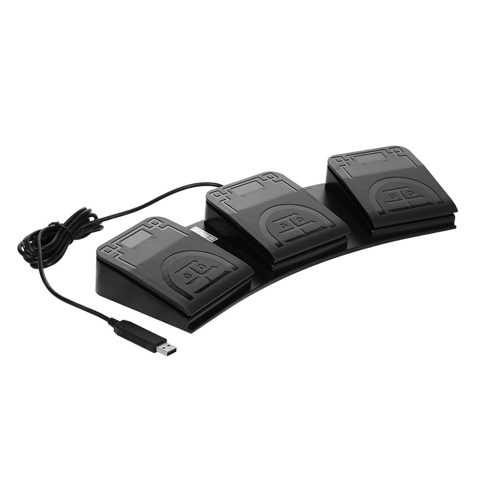 FS2020U1 USB-педаль управления ногой, настраиваемая, компьютерная клавиатура, педаль действия для медицинских приборов