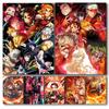 Japan Hot-Blooded Battle Anime Demon Slayer Prints Poster Canvas Painting Modern Wall Art Picture Living Room Bedroom Home Decor