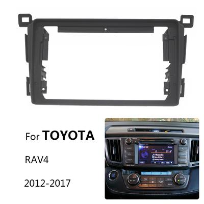 9-дюймовый Android автомобильный радиоприемник рамка комплект для Toyota RAV4 2013-2019 авто стерео центральная консоль держатель лицевая панель отделка лицевая панель