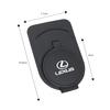 YLK3  Quality Leather Car Glasses Clip ID Card Holder Interior Storage For Lexus F SPORT ES RX NX LS UX LM LX GX LC RZ IS CT GS RC LBX