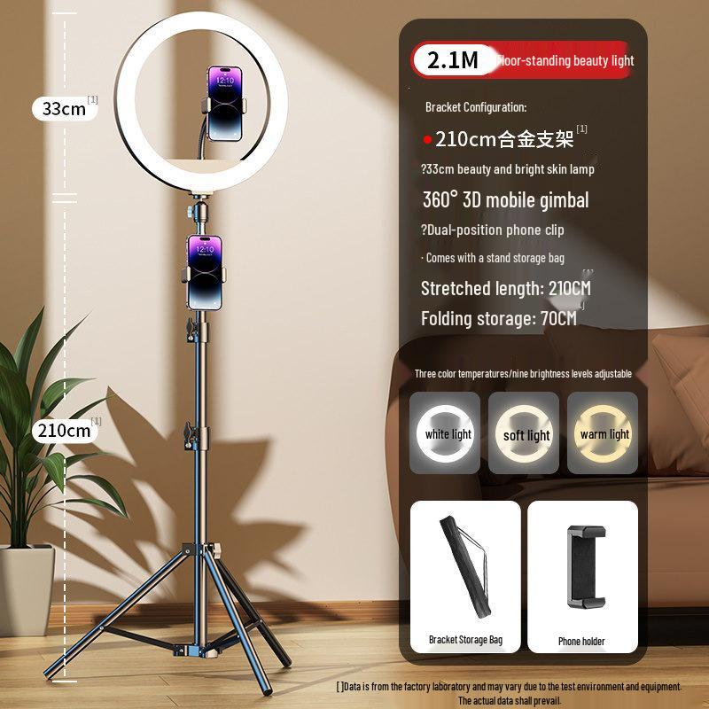 2026 Streamers' Mobile Phone Fill Light for Beauty Photography and Selfies