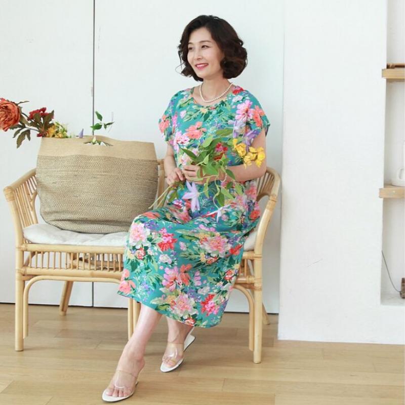 Shiz Madam Ladies Simple Long Dress N2663