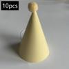 Colorful Kids Party Hats Macaron Cone Style Perfect for Birthday Celebrations