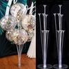 1/2 Set Latex Balloon Holder Balloons Stand Column Metallic Balloons Baby Shower Kids Birthday Party Wedding Decoration Supplies