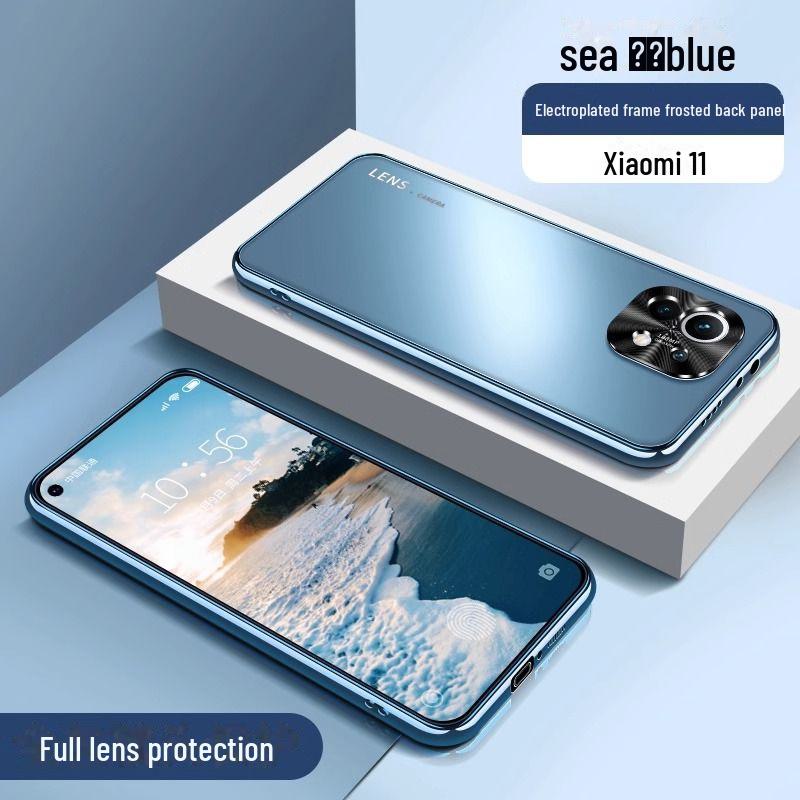 Матовый металлический защитный чехол для Xiaomi 11/14Pro/12X/11