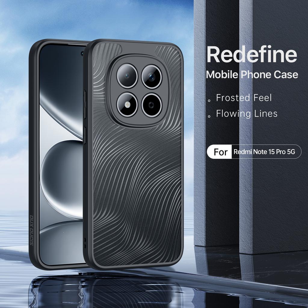 Для Xiaomi Redmi Note 15 Pro 5G (Глобальный) Чехол DUX DUCIS Серии Aimo TPU+PC Матовый Ударопрочный Чехол для Телефона (Сертификация REACH)