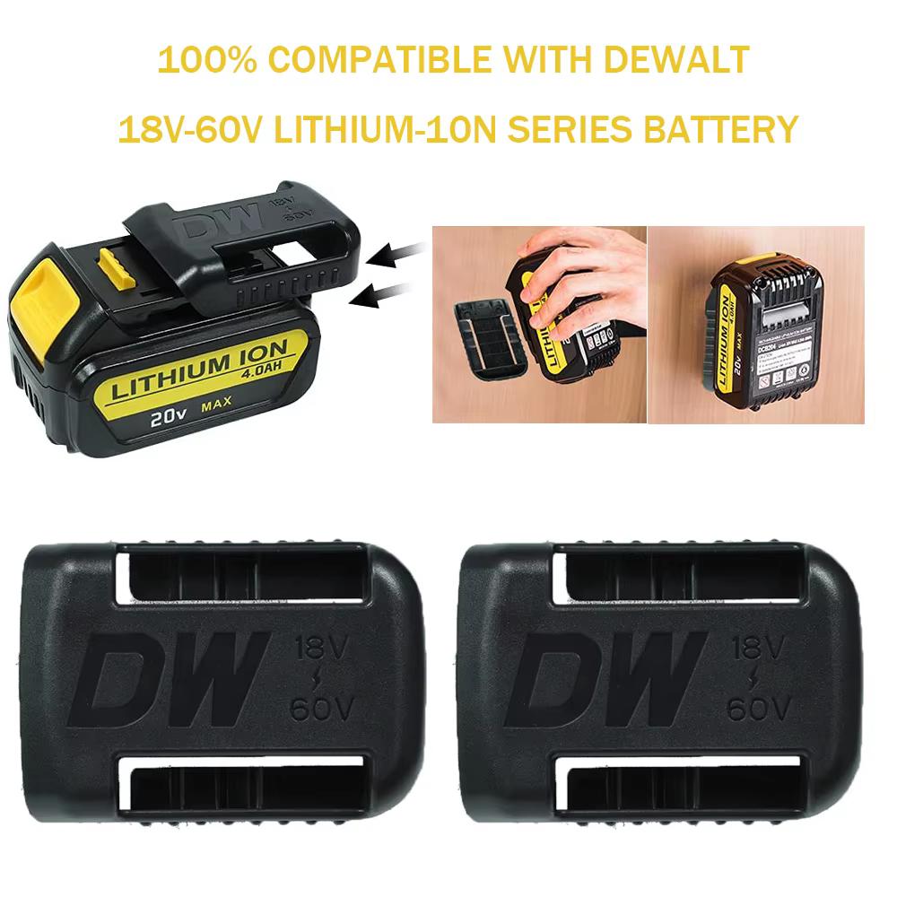 5 упаковок кронштейна для хранения инструмента для Makita/Bosch/Dewalt/Milwaukee 18 В литий-ионный аккумуляторный инструмент машина держатель дрель слоты подставка