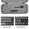 Geekria Keyboard Case, 65% Compact Hardshell Travel Carrying Bag for 68-Key Computer Mechanical Gaming  Wireless Portable Keyboard, Fits Keychron K6