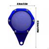 Motorcycle Tax Disc Holder Hanger Aluminum Alloy Component Waterproof Seal Permit Plate Card Frame