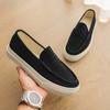 Fashion Leisure Walk Loafers New Summer Men's Casual Leather Shoes Stylish Soft Bean Shoes Low-top Man Slip On Shoes Handmade Moccasins