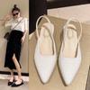 New Style Sandals Women Summer Shoes Short Heels Ankle Strap Woman Work Casual Shoes Brand Sexy Basic Sandals Plus Size 35-42