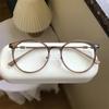 Ultra-Light Blue Light Protection Tea Glasses for Myopic Women with Korean Style Frames for a Smaller Face