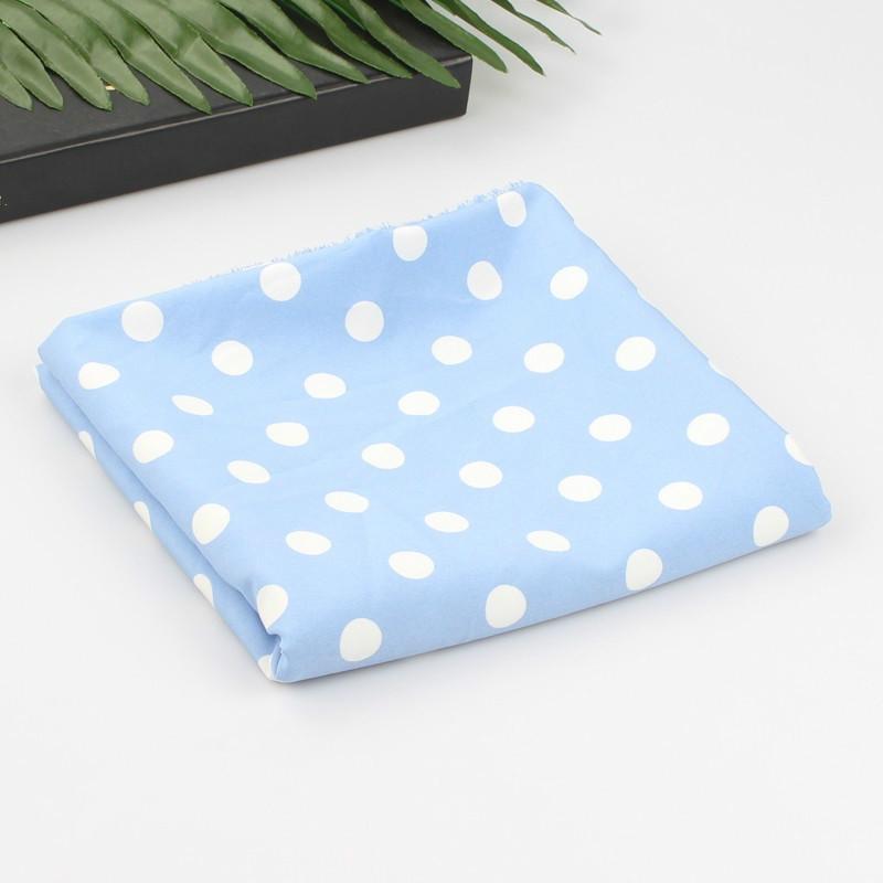 Ткань в горошек, шифоновый материал, поделка для платья, блузки, 100 х 150 см, сделай сам