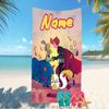 Customizable personalized beach towels Adventure Time themed designs.Suitable for the beach, yoga, sports;ideal as beach accessories