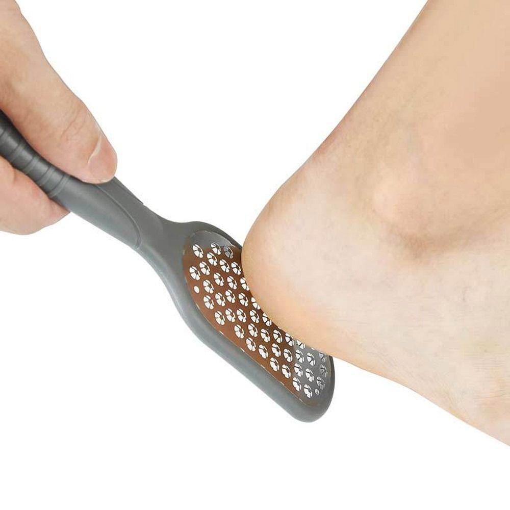 Durable Stainless Steel Exfoliating Hard Skin Remover Pedicure File Callus Remover Foot Sharpeners