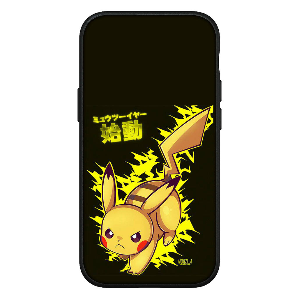 Чехол для iPhone 16 15 Xiaomi Redmi Note 14 13 12 11 Pro Max X 8 16e Samsung Galaxy S25 S24 S23 Moto OPPO Huawei Pokemon Mew Pikachu Mewtwo чехол для телефона