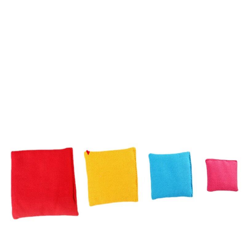 Детские холщовые мешки с песком с логотипом-облаком (5-Pack)