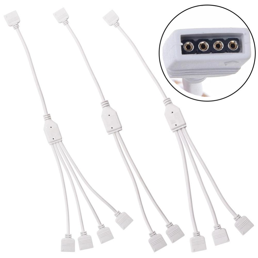 LED Strip Connector RGB Connector 4 Pin Splitter Cable RGB Extension Cable 4Pin RGB Splitter