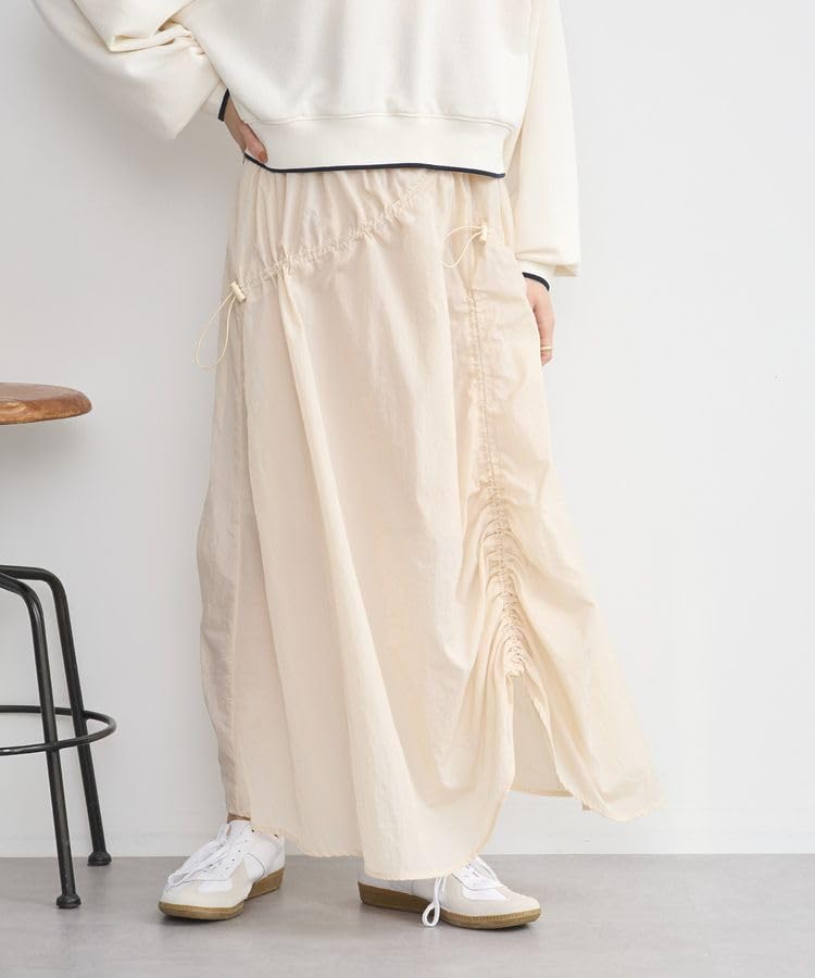 Музыкальная юбка на кулиске со сборками 01000064902 Слоновая кость Свободный размер [Земля и экология]