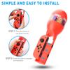 2PCS Sand Hammer Hand Grip for Samba De Amigo, Sport Game Accessories Bundle of Left & Right Handle Compatible with Switch/OLED Joy-con Controller