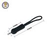 Colored TPU Caterpillar Zipper Pull Cord Accessory