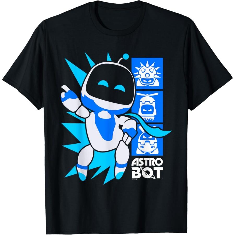 Игровая футболка Astro Bot Rescue Mission Поза победы(1)