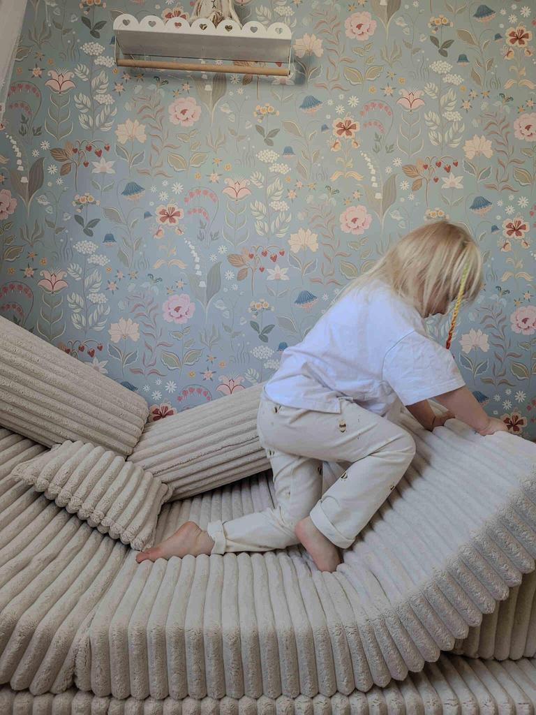 Small cushion for the Waffle Sofa, Beige