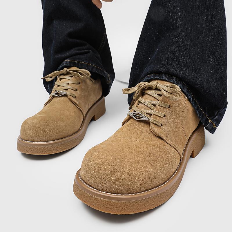 Fashion Designer's Classic Shoes Fashion Party Outdoor Street Daily Work and Business Derby Luxury Thick Bottom Trendy Men Casual