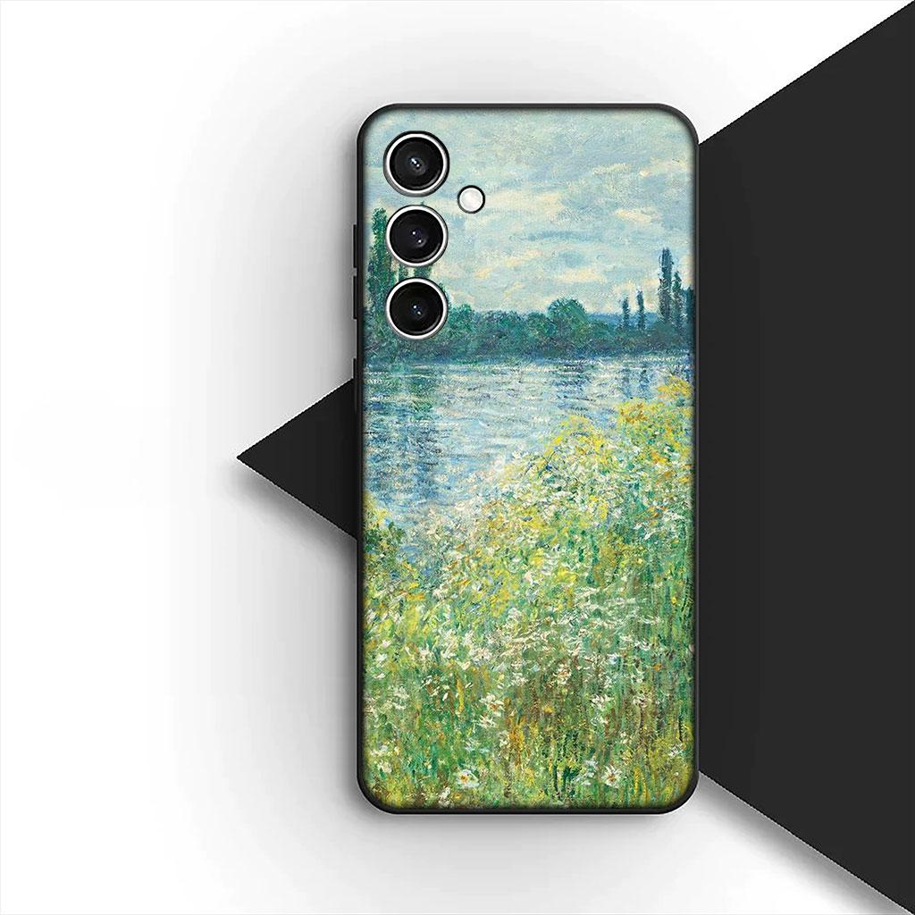 Phone Cover for Motorola Moto Edge 70 60 Fusion NEO Pro G Stylus G56 G96 G04 G05 20 Case Claude Monet Impressionism Painter