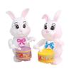 Funny Wind Up Toy Cute Cartoon Rabbit Dog Elephant Drumming Toy Kids Animal Clockwork Toy Educational Toys Children Gift