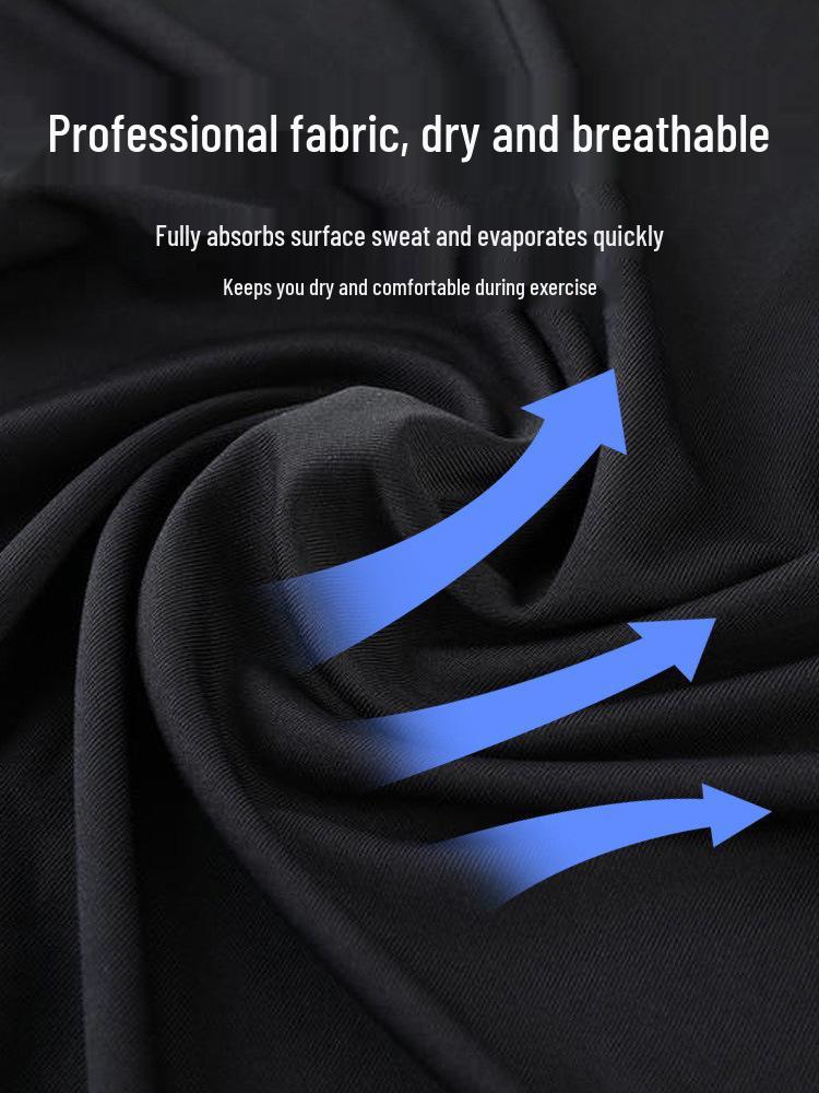 Мужские дышащие компрессионные тренировочные шорты с функцией быстрого высыхания