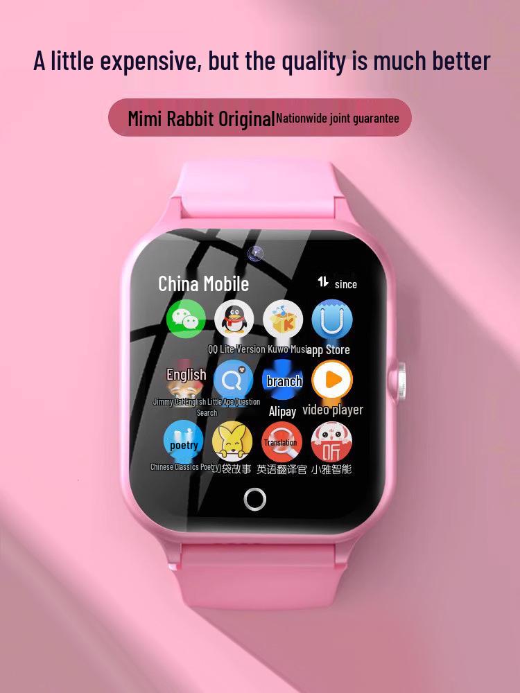 Умные 4G и 5G часы-телефон Mimi Rabbit для подростков и детей
