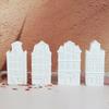 Food Safe Silicone House Molds for Home Decors Party Crafts Candle Soap Making Reusable Family Friendly Activity Set