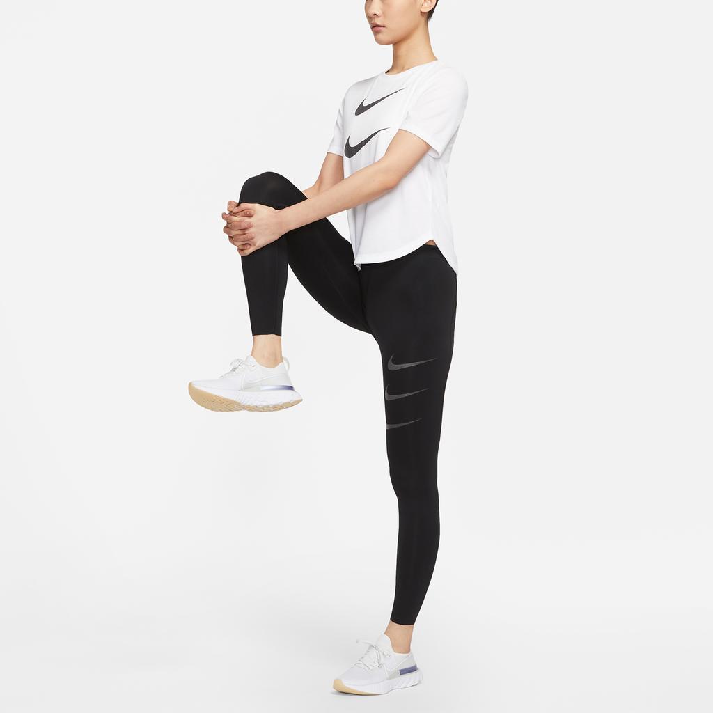 Nike Epic Luxe Run Division Printed Quick-Dry Training Tights Women Bottoms Black DA1271-010