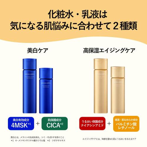 Aqualabel treatment lotion  oil-in  moist 150ml refill retinol palmitate niacinamide lotion aging care released in february 2024