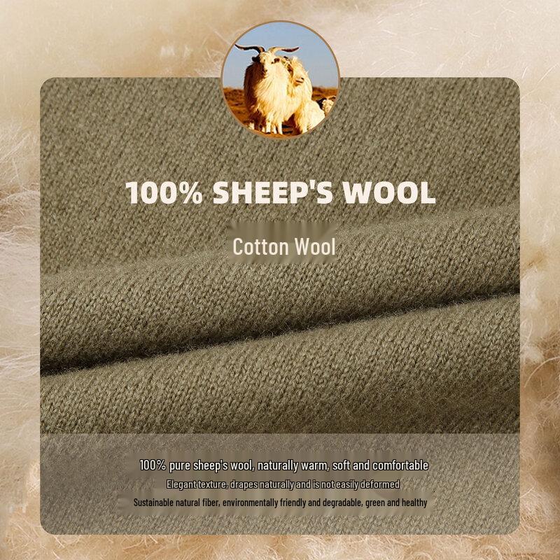 CAIZI Мужской пуловер из мериносовой шерсти тонкой вязки в сетку