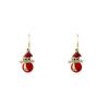 Alloy Christmas Drop Earrings Pendant Ear Studs New Xmas Tree Earrings  Women