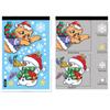 Christmas Decoration Window Stickers Cartoon Elk Santa Claus Snowman Xmas Mirror Stickers Merry Christma Sticker New Year