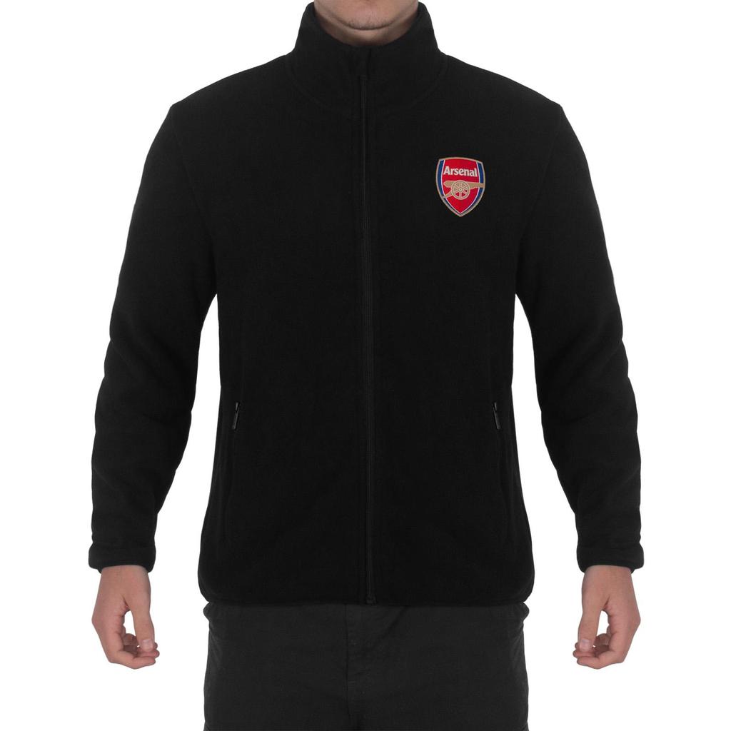Arsenal FC Mens Crest Fleece Jacket