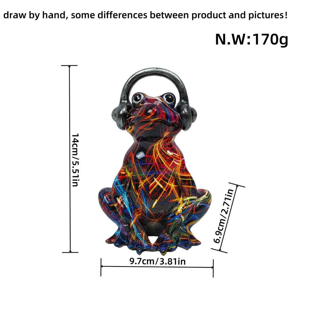 Новый стиль с украшениями в виде пшеничных лягушек, украшение для дома, гостиной, образец комнаты, высококлассное украшение, изделия из смолы