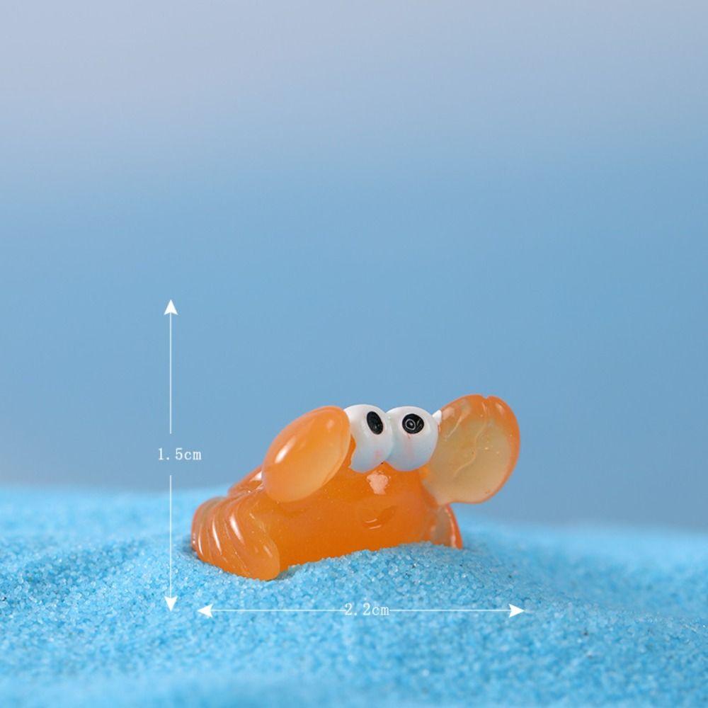 DIY Sea Fish Model Micro Landscape Marine Animals Miniature Sea Animals Ornaments Home Decor