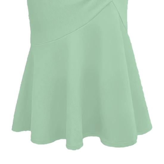 Женская юбка-рыбий хвост, высокая талия, облегающая юбка миди с запахом на бедрах, с широким подолом, однотонная офисная женская юбка