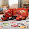 В наличии набор Pixar Cars and Truck Set: Молния Маккуин, Дядя Майк, Король, Круз. Модели Грузовиков и Машин. Рождественский Подарок Для Детей