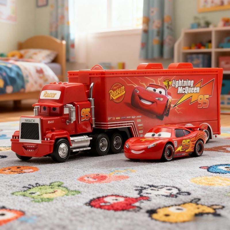 В НАЛИЧИИ! Набор машинок и грузовиков Disney Pixar Тачки Молния Маквин Дядя Майк Король Круз Модели Грузовиков Машина Рождественский Подарок для Детей