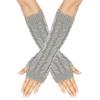 1pair Women's Wool Arm Covers Winter Comfortable Oversleeves Knitted Sleeves for Winter Comfort