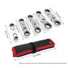 Ratcheting Mechanism Flex-Head Ratcheting Wrench Flex-Head Design Stubby Wrenches Set  DIY Projects