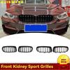 Для BMW 3 серии F30 F31 F35 320i 325i 328i 2012-2018 Глянцевая Черная Решетка Радиатора Гоночная Передняя Спортивная Решетка Авто Аксессуары