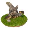 Ubia Mini Set of 2 9 X 9 X Garden H23385 Hedgehogs, 6.5cm, Figurine, Ornament, Animal, Decor, Realistic, Cute, Mouse,