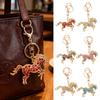 2026 год Лошади Брелок Разноцветные Сверкающие Стразы Брелок Подвеска для Сумки Рюкзака