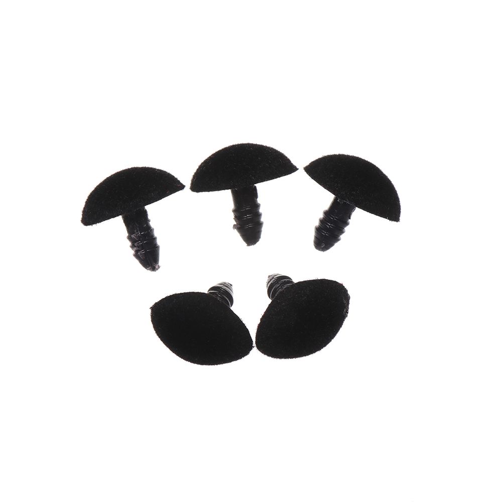 Красный Черный Коричневый Бархатные Пуговицы для Носа Сделай Сам Игрушка Медведь Треугольные Носы Кукольные Носы Нос Медведя Флокированный Нос